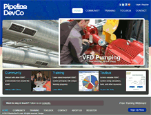 Tablet Screenshot of pipelinedevco.com